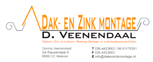 Logo D. Veenendaal Dak & Zink montage